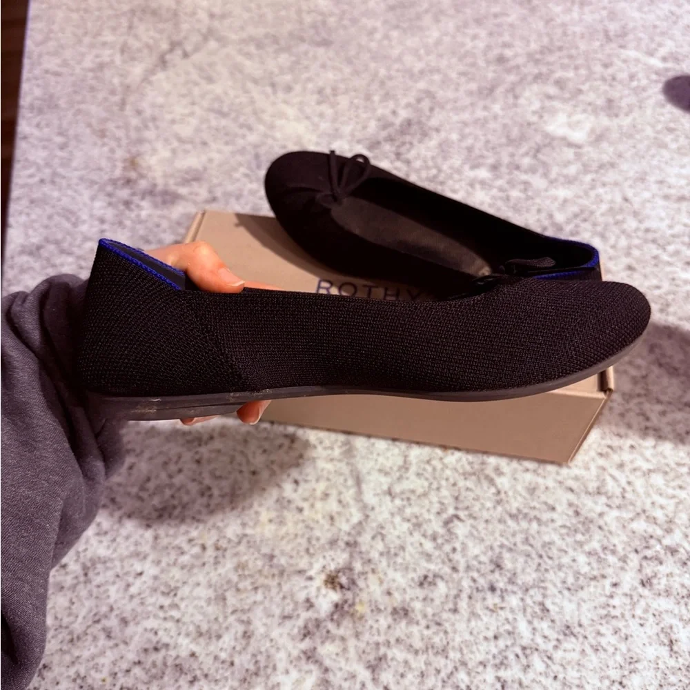 Rothy's Ballet Flats with Bow Accents